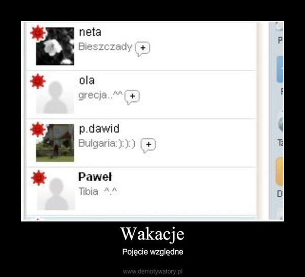 Wakacje – Pojęcie względne 