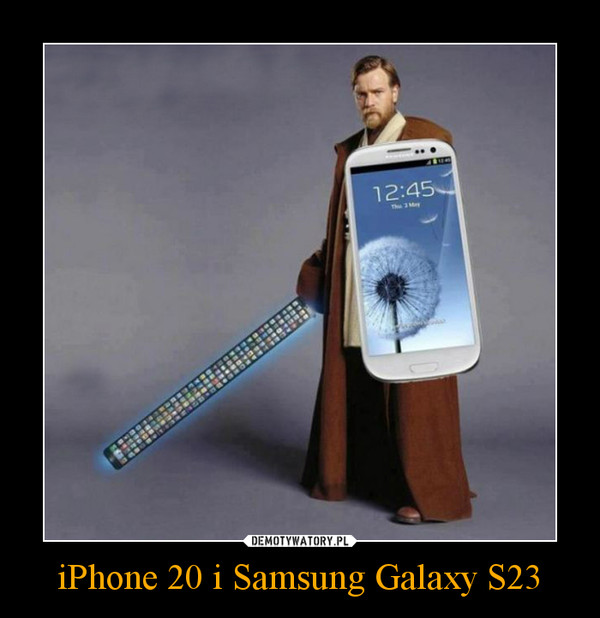 iPhone 20 i Samsung Galaxy S23