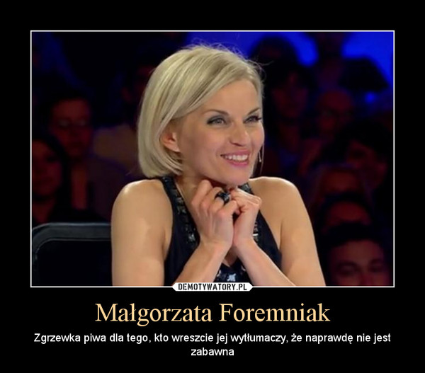 Małgorzata Foremniak