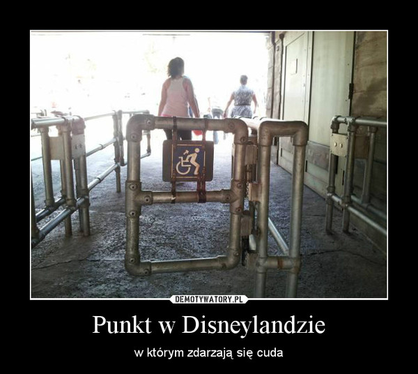 Punkt w Disneylandzie – w którym zdarzają się cuda 