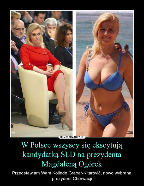 W Polsce wszyscy się ekscytują kandydatką SLD na prezydenta Magdaleną Ogórek