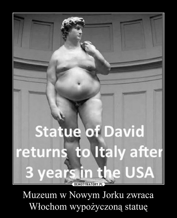 Muzeum w Nowym Jorku zwraca Włochom wypożyczoną statuę –  