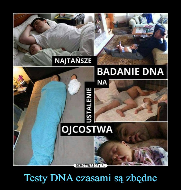 Testy DNA czasami są zbędne