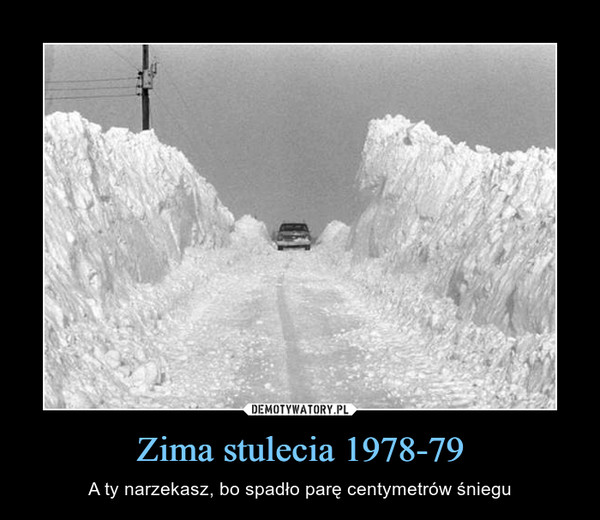 Zima stulecia 1978-79