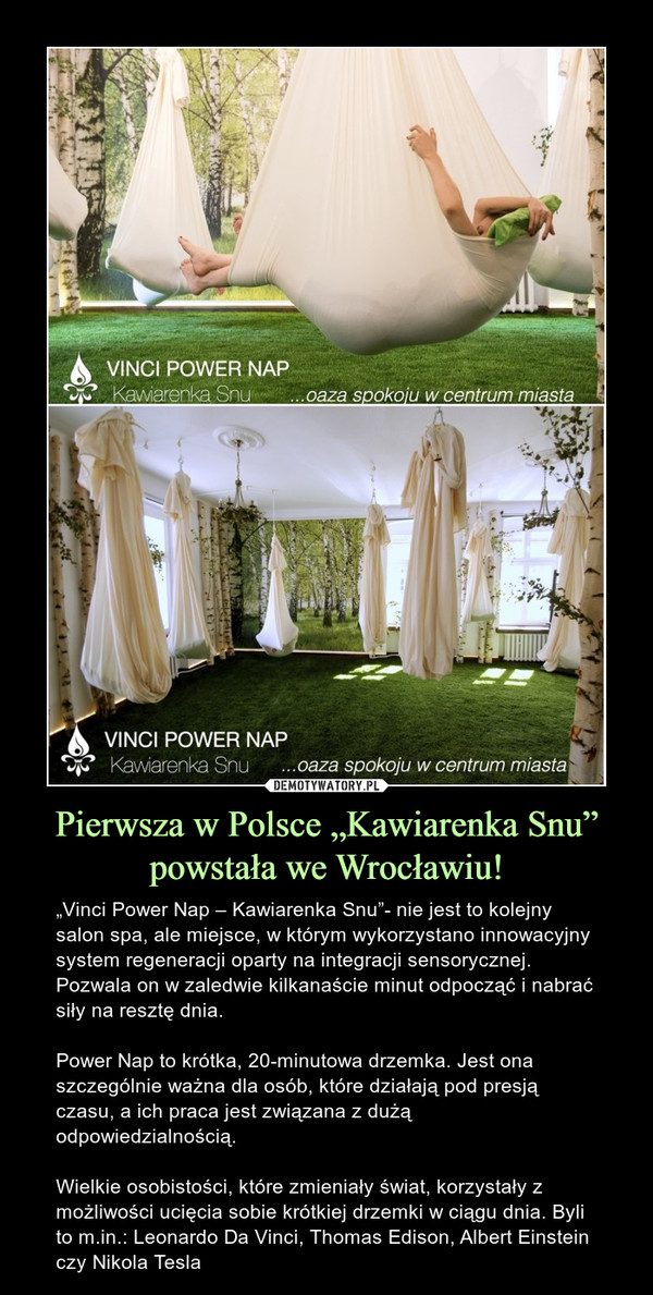 Pierwsza w Polsce „Kawiarenka Snu” powstała we Wrocławiu!