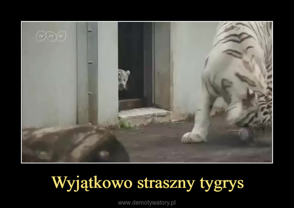 Wyjątkowo straszny tygrys –  
