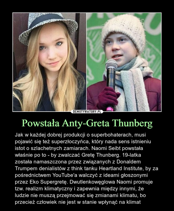 Powstała Anty-Greta Thunberg