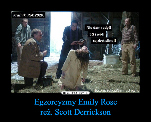 Egzorcyzmy Emily Rose
reż. Scott Derrickson