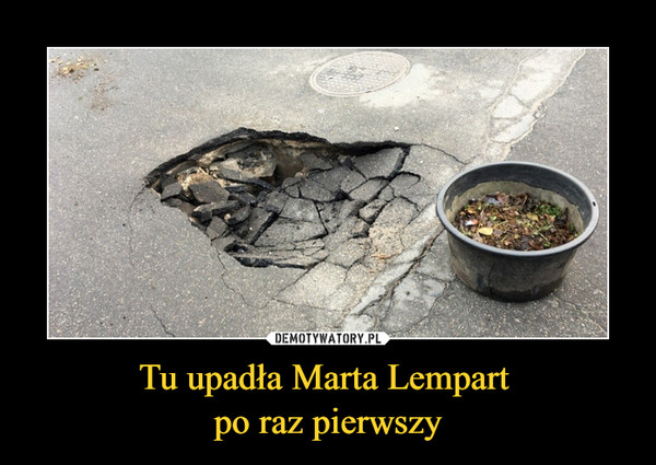 Tu upadła Marta Lempart po raz pierwszy –  