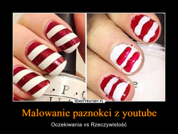 Malowanie paznokci z youtube