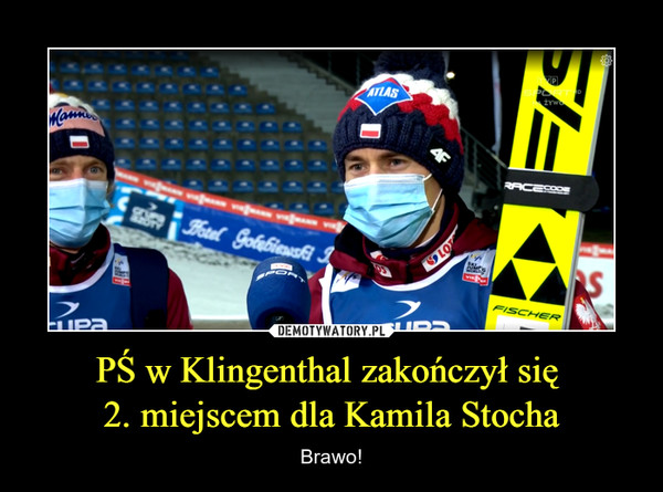 PŚ w Klingenthal zakończył się 
2. miejscem dla Kamila Stocha