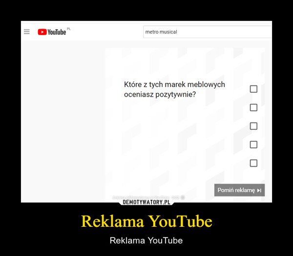 Reklama YouTube
