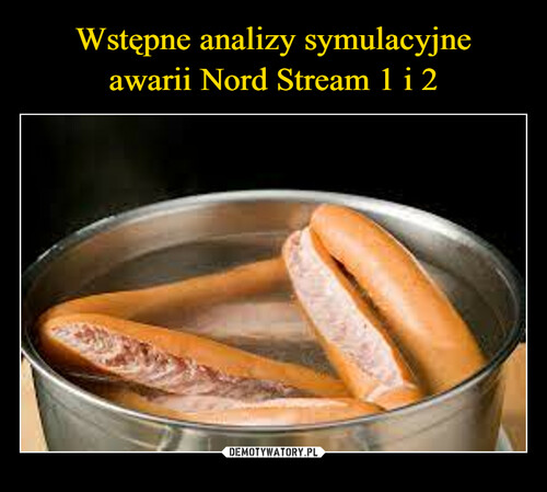 Wstępne analizy symulacyjne
awarii Nord Stream 1 i 2