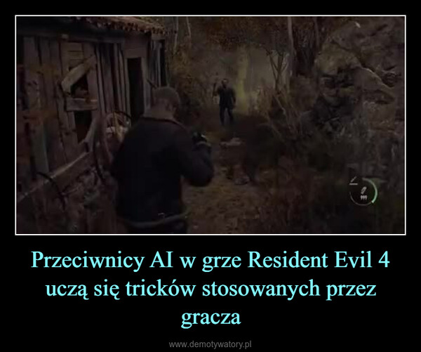 Przeciwnicy AI w grze Resident Evil 4 uczą się tricków stosowanych przez gracza –  SE