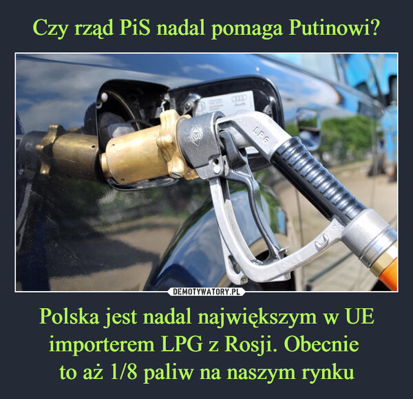 Polska jest nadal największym w UE importerem LPG z Rosji. Obecnie to aż 1/8 paliw na naszym rynku –  GULDAudiLPG17.02