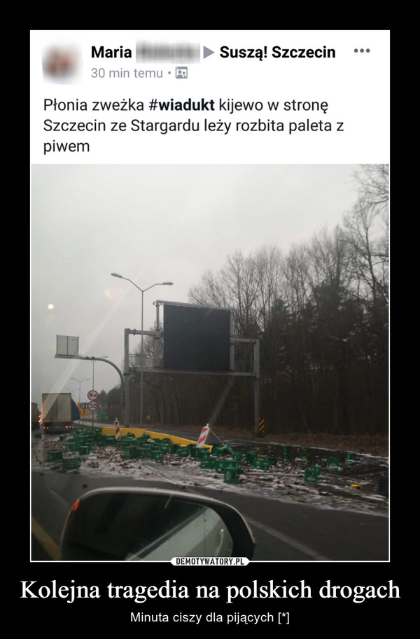 Kolejna tragedia na polskich drogach